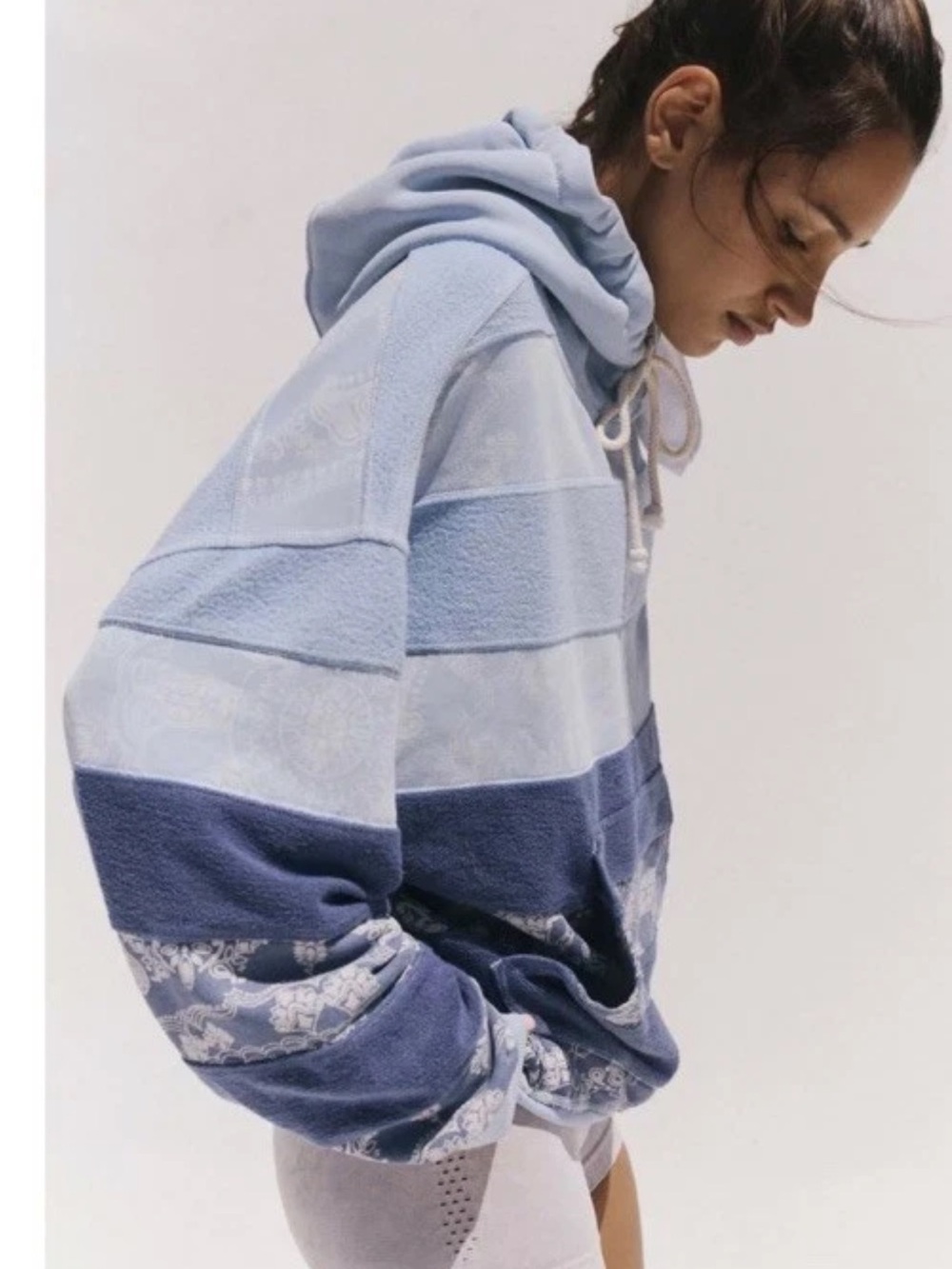 NWT FP Movement Final Call Bandana Logo Hoodie Medium M Free People $168 - Picture 3 of 11